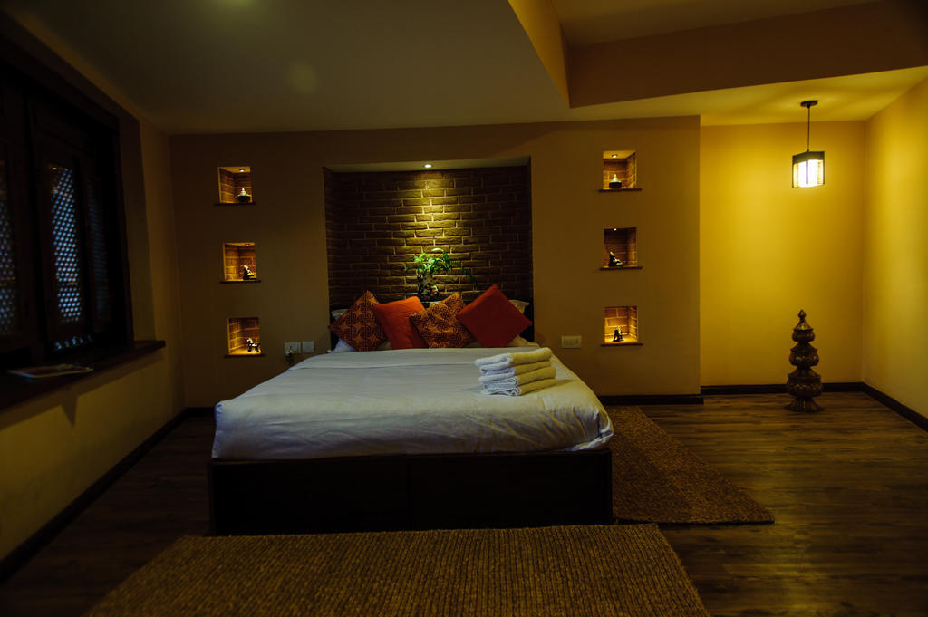 Thagu Chhen, A Boutique Hotel Bhaktapur Rom bilde